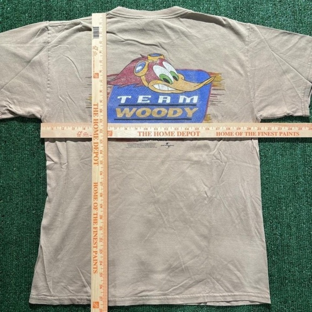 Vintage Tultex woody woodpecker graphic t-shirt Mens Size Large - Picture 4 of 4